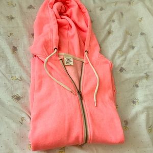 Zine Neon Pink Full Zip